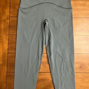 Spanx slate green leggings